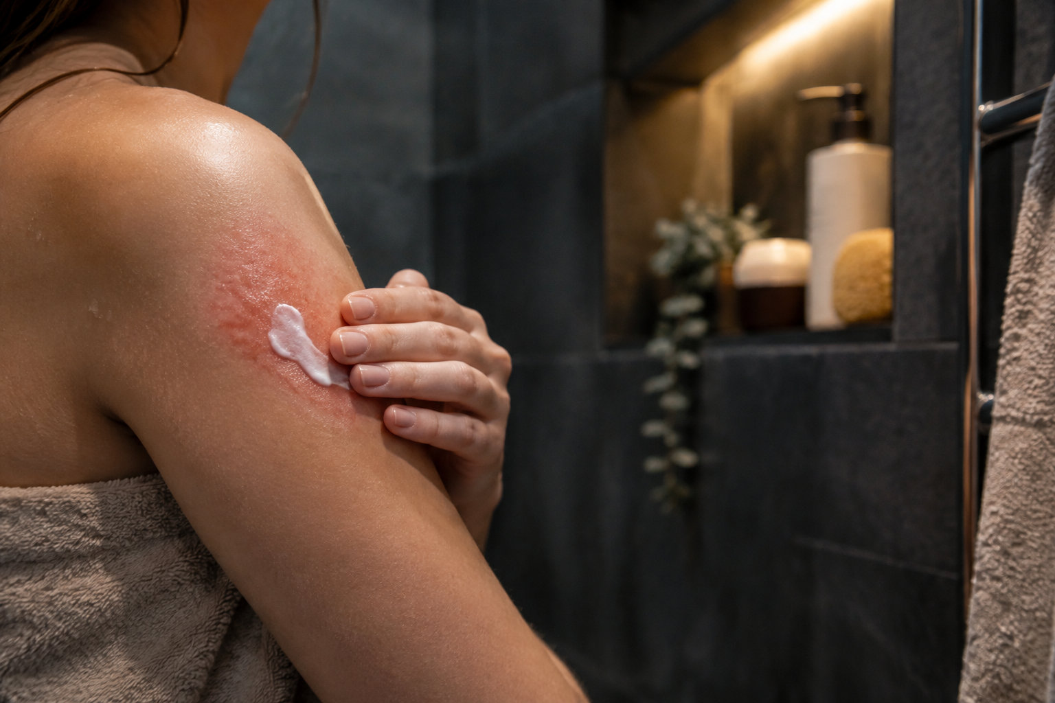 Peau irritée : Causes, symptômes et solutions pour l'apaiser